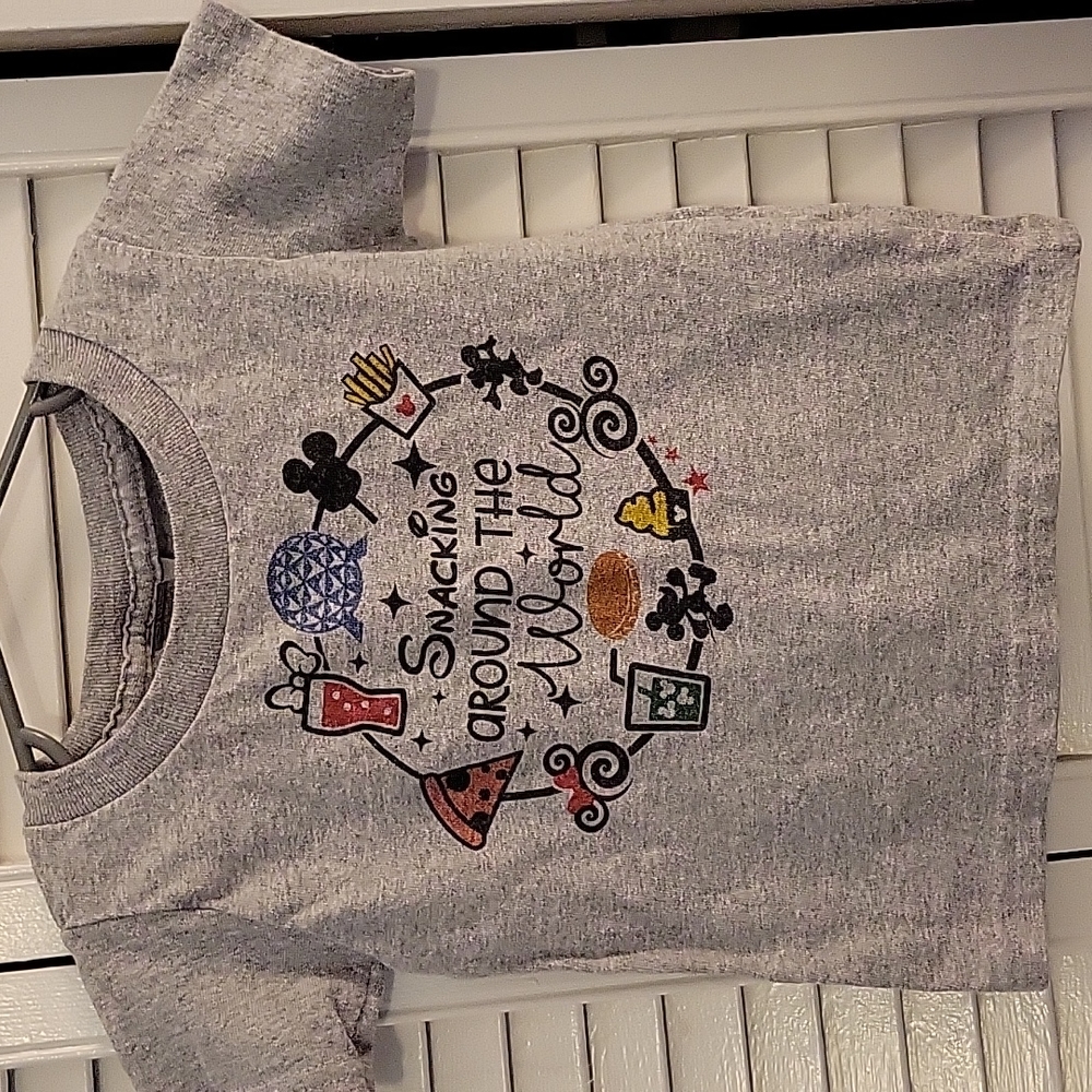 Gray custom Disney tshirt size 2t